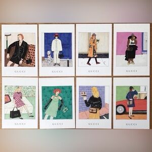 GUCCI Novelty Postcards